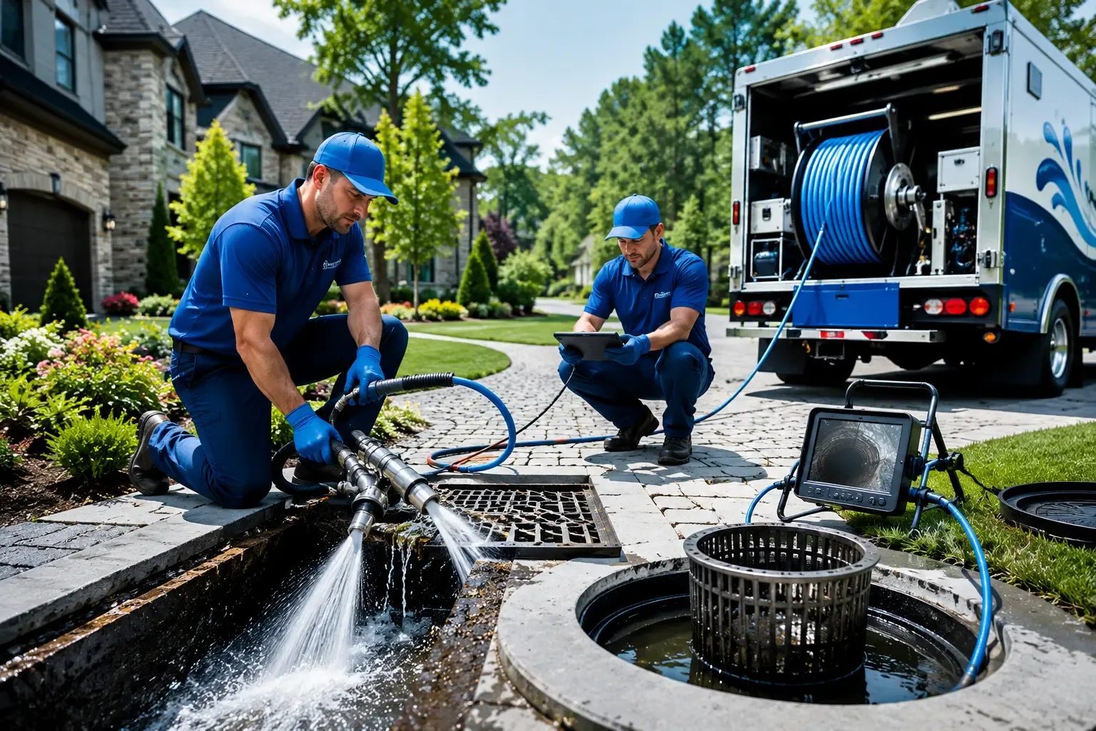 Local outdoor drain cleaning professionals in Black River, NY